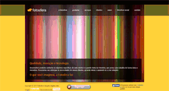 Desktop Screenshot of fotosfera.com.br