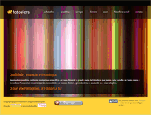 Tablet Screenshot of fotosfera.com.br
