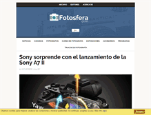 Tablet Screenshot of fotosfera.com